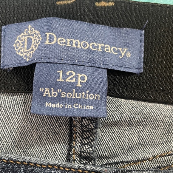 Democracy Ab Solution Jeans, Blue, Size 12P - Picture 5 of 7